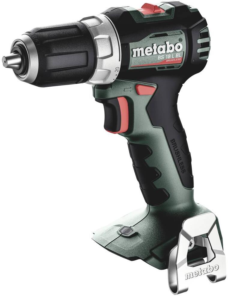 Metabo BS 18 L BL Akku-Bohrschrauber ohne Akku 18V Li-Ion bürstenlos grün schwarz