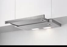 AEG DPB3622S Extractor 3000 Dunstabzugshaube Flachschirmhaube 59,8cm breit LED-Beleuchtung Drucktasten edelstahl