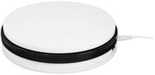 Europalms 50701197 elektrischer Drehteller Präsentierteller Drehbühne 25cm bis max. 25kg weiß