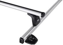 Thule SmartClamp Längsschienen Roof Rack Markisenpaket für Fiat Ducato H2L2 Länge 280cm Camping
