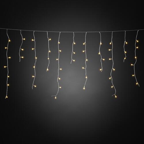 Konstsmide 3673-803 Lichtervorhang Eisregen Außenbeleuchtung Weihnachtsbeleuchtung 24V 400 LEDs benrstein