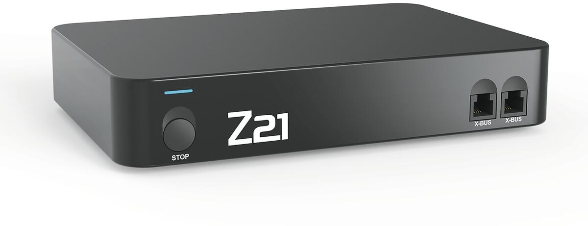 Roco Z21 RC Digital-Zentrale Modelleisenbahn-Steuerung Lokomotive DCC MM WLAN schwarz