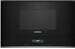 Siemens BF722L1B1 iQ700 Einbau-Mikrowelle 21 Liter 59,4cm breit 900 Watt TFT Touchdisplay 5 Leistungsstufen 7 Automatikprogramme QuickStart schwarz