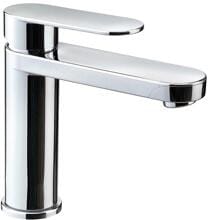 RK Reich Linnea K Einhebelmischer Wasserhahn Waschtischarmatur Ø33mm Tülle mit Schalter Camping chrom glänzend