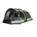 High Peak Bozen 6.0 Zelt Tunnelzelt Familienzelt Campingzelt 6-Personen Outdoor grau grün