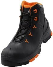 Uvex 2 6503242 Sicherheitsstiefel Arbeitsschuh Sicherheitsschuh ESD S3 Gr. 42 Kunststoffkappe schwarz orange