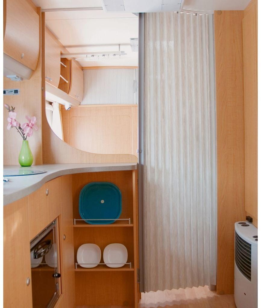 Remis REMIform I Raumteiler Raumtrenner Campingwagen Wohnmobil Wohnwagen Caravan 1500x1900mm grau