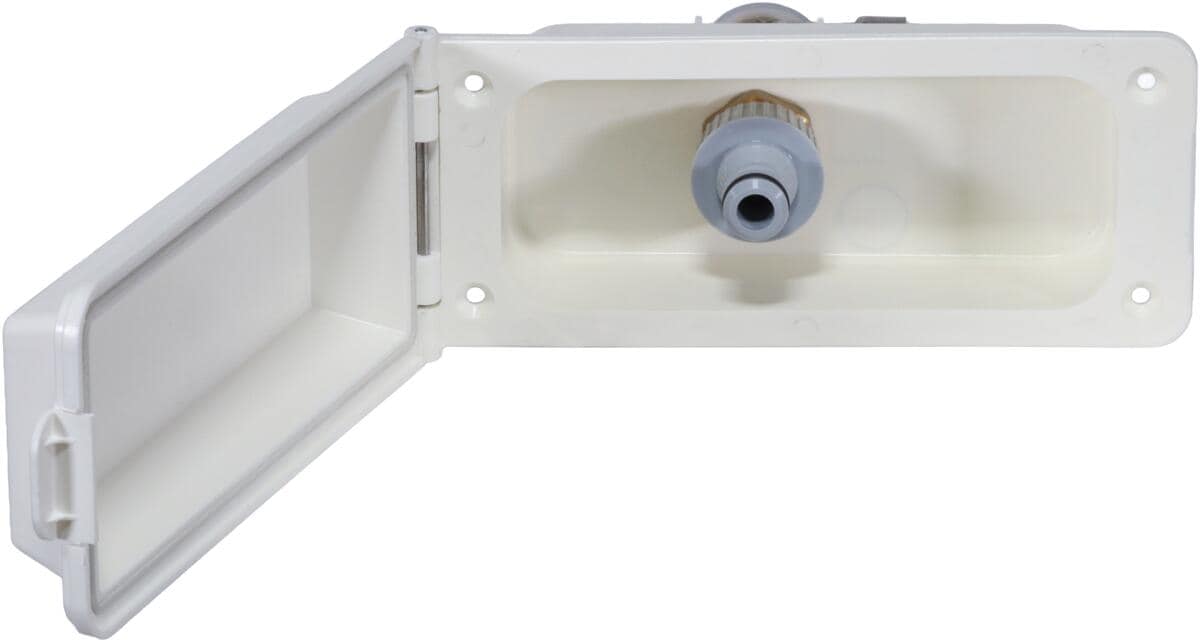 Comet Serviceklappe Caravan-Versorgungsklappe Wasserversorgung Druckminderer auf 1,4bar Camping weiß