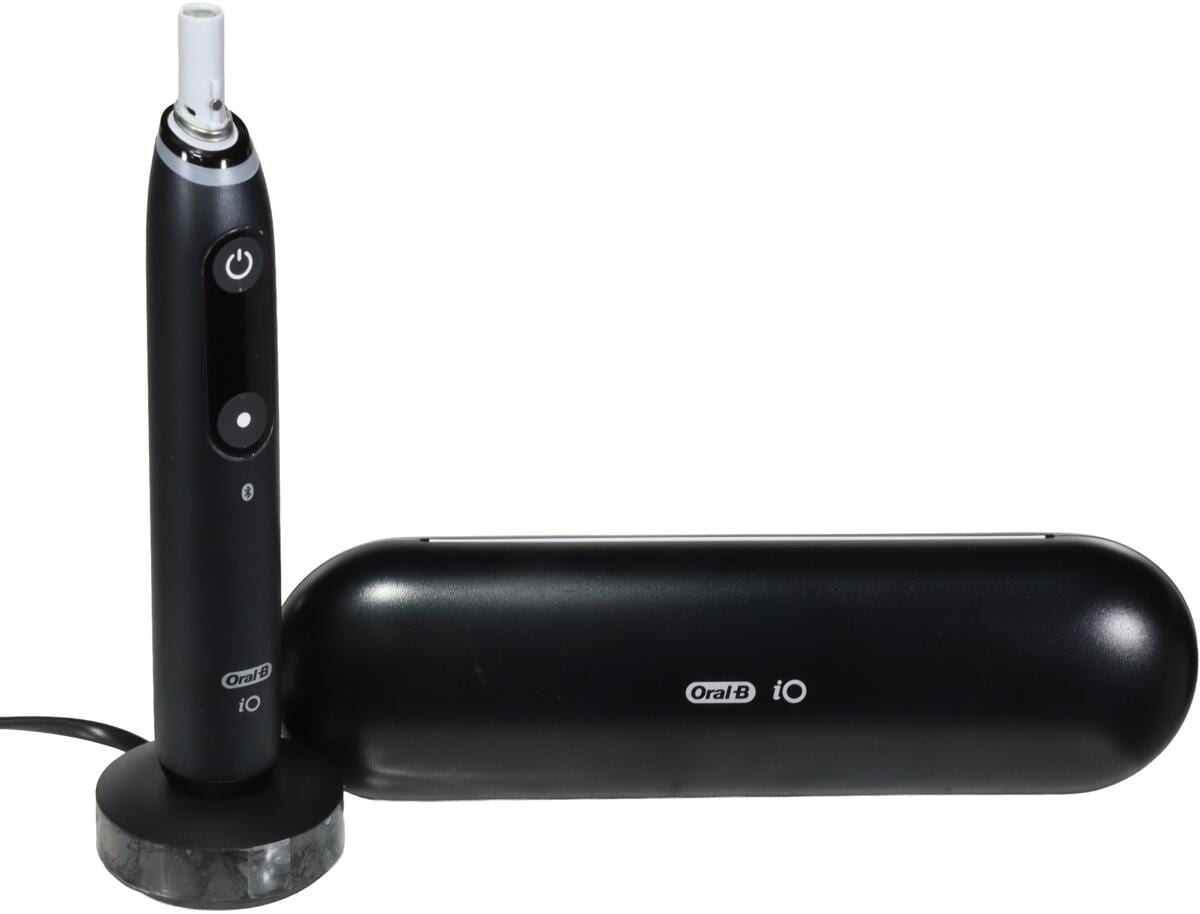 Braun Oral-B iO7 Series Black Onyx elektrische Zahnbürste Andruckkontrolle 5 Putzprogramme schwarz