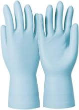 50 Stück KCL Dermatril P Einweghandschuhe Einmalschutzhandschuhe Größe 8 M Nitril puderfrei blau
