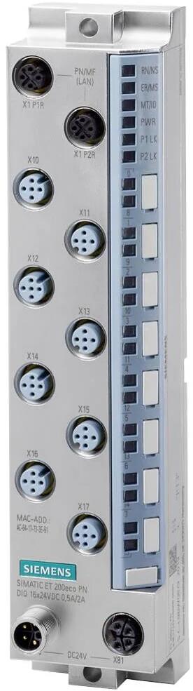 Siemens 6ES7141-6BH00-0BB0 Peripherieeinheit Simatic ET 200eco PN Eingangstyp 3