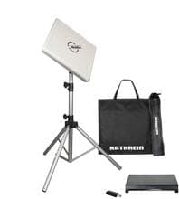 Kathrein HDS 166 plus Antennen-Set Flachantenne Twin Universal HDTV 2 Teilnehmer