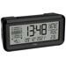 TFA Dostmann BOXX2 Funk Wecker Digitaluhr Temperaturanzeige 2 Alarmzeiten schwarz