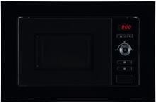 respekta MW800G Einbau-Mikrowelle mit Grill 20 Liter 38,8cm breit 800W Leistungsstufen Kindersicherung Auftaufunktion schwarz