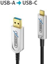 20 Meter PureLink FX-I630-020 FiberX Serie Glasfaser-Kabel Adapterkabel USB 3.1 USB-A USB-C