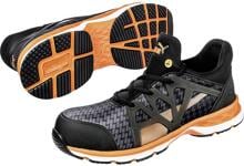 1 Paar Puma RUSH 2.0 MID 633870-45 ESD Sicherheitsschuhe Arbeitsschuhe S1P Größe 45 schwarz orange