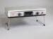 HPV Calypso Classic Gasgrill Gaskocher Zweiflammkocher 50mbar Camping Wohnwagen Outdoor silber