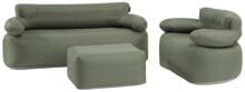 Outwell Laze Luft-Möbelset Campingsofa Sessel aufblasbar grün