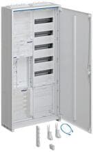 Hager ZB32ET215W1 Komplettschrank Verteilerschrank 1 Zählerplatz BKE-I APZ Verteilerfeld 5 Reihig 2feldig reinweiß