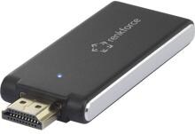 Renkforce renkCast 3 HDMI Streaming Stick AirPlay Miracast DLNA externe Antenne WLAN USB schwarz