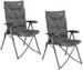 Outwell Yellowstone Lake Faltstuhl Set Campingsessel Gartenstuhl Camping Wagner Edition grau