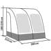 Outdoor Revolution Esprit 360 Pro Caravan-Vorzelt aufblasbar 310x360cm Camping Wohnmobil Reisemobil