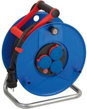 25 Meter Brennenstuhl 1208440 Kabeltrommel Verglängerungskabel Schutzkontakt-Stecker blau schwarz