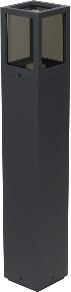 Deko Light 730496 Facado II LED-Pollerleuchte Wegeleuchte Standleuchte Außenbeleuchtung E27 20W dunkelgrau