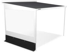 Dometic Rainprotect de Luxe Markisen-Seitenwand Auszug 250cm Höhe 260-290cm (L) PVC weiß