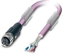 10 Meter Phoenix Contact 1518232 Sensor-Aktor Anschlussleitung Bussystem-Kabel 5-polig violett