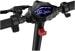 Sharp Core S3 E-Scooter Roller Li-Ion 350W 7500mAh 20km/h Straßenzulassung schwarz