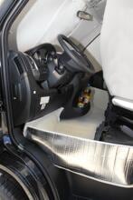 Hindermann Fußraum-Isolierung Wannenform für Fiat Ducato ab Baujahr 2014 hellgrau