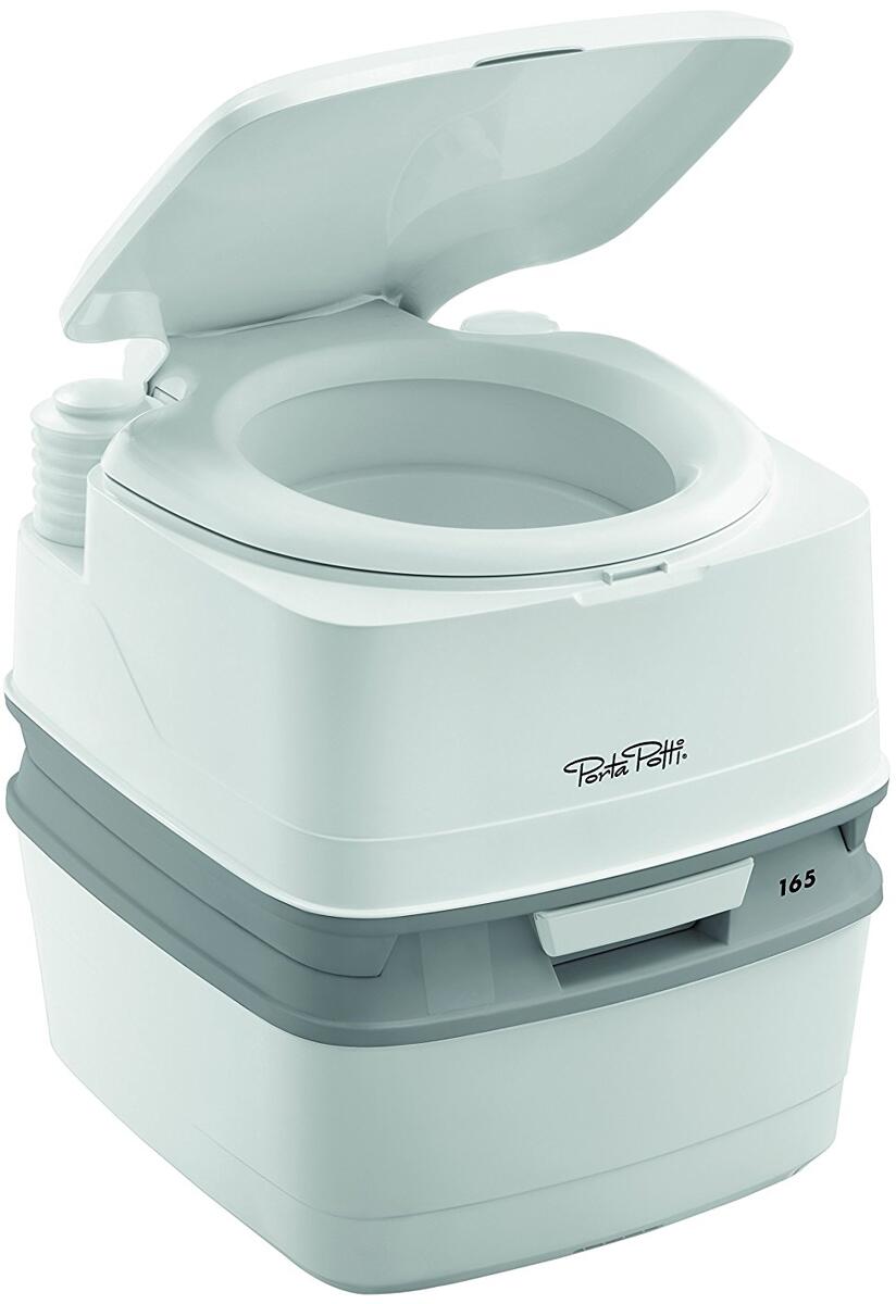 Thetford Porta Potti 165 tragbare Toilette Cassettentoilette Camping-WC 21 Liter Wohnwagen Wohnmobil weiß