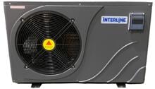 Interline Inverter Wärmepumpe Poolheizung für Pools bis 55m³ 18kW 230V grau