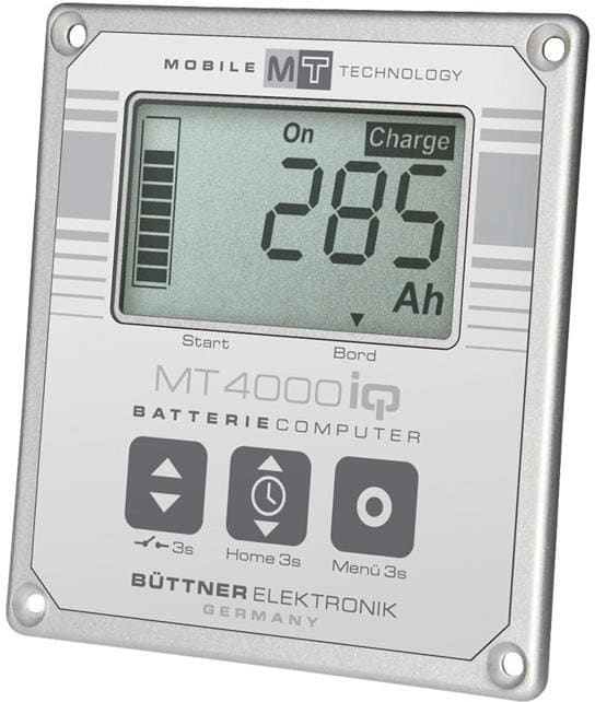Büttner Elektronik MT 4000 iQ Batterie-Computer mit Shunt-Messung Anzeigeinstrument 200A