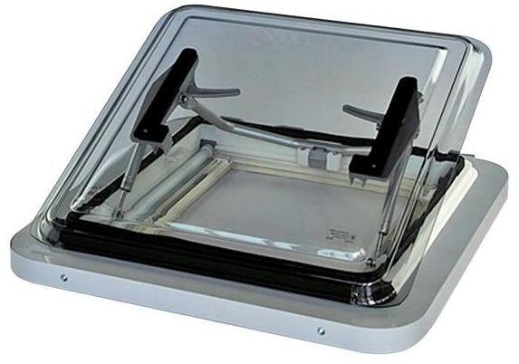Brunner roofSTAR 7 Dachhaube Dachfenster Verdunkelung mit Zwangsbelüftung manuell 700x500mm Camping Wohnwagen