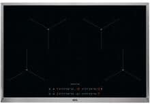 AEG IAE84411XB autarkes Induktionskochfeld 76,6cm breit Glaskeramik 4 Kochzonen Hob²Hood-Funktion Power-Funktion schwarz