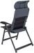 Crespo Air Deluxe Compact AP/237 Campingstuhl Gartenstuhl Klappstuhl grau