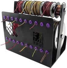 Tru Components MIDI Kabelabroller Litzen Einzeladern Tischmontage Wandmontage schwarz
