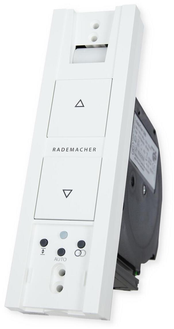 Rademacher RolloTron Basis DuoFern 1200-UW Funk-Gurtwickler Rollladensteuerung 23mm max. 45kg weiß