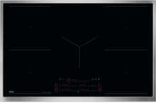 AEG TK85IM0CRB autarkes Induktions-Kochfeld 79,6cm breit Glaskeramik Hob²Hood Pause-Funktion Slider Touch Edelstahlrahmen