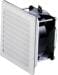Elmeko LV 100 230V AC Filterlüfter Schaltschranklüfter Ventilator 12 Watt 105x105x59,5mm lichtgrau