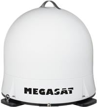 Megasat Campingman Portable eco Satanlage Sat-Antenne 1 Teilnehmer weiß