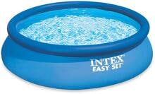 Intex EasySet Quick-Up Pool Familienpool Aufstellpool Gartenpool 366x76cm mit Filterpumpe rund blau