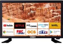 Teildefekt Antarion TV2262 22" LED Smart TV Fernseher Ultra HD DVB-T2 12/24/220V schwarz Camping Wohnwagen Wohnmobil