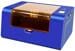 Renkforce RF-5169104 Lasergravierer Graviermaschine Laserschneidmaschine Laserschneider 40 Watt Touchscreen-Steuerung blau
