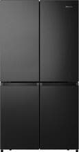 Hisense RQ758N4SAFE Cross Door Stand-Kühl-Gefrierkombination 91,2cm breit 609 Liter NoFrostPlus Multi Air Flow Urlaubsmodus premium black