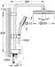 Grohe Vitalio Comfort 250 Flex Duschsystem Quickfix mit Umstellung Wandmontage chrom