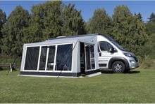 Wigo YAK XL Kastenwagen Vorzelt Alugestänge 260x380cm Camping Reisemobil