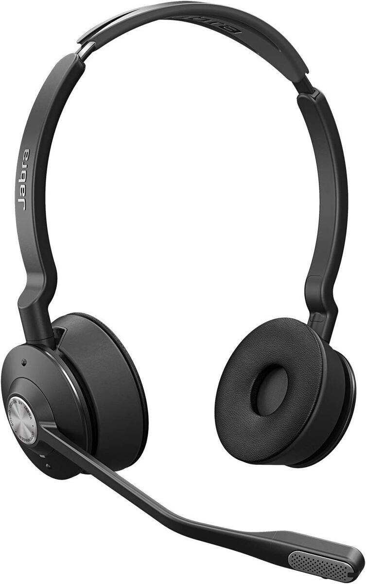 Jabra Engage 75 Schnurloses Stereo-Headset Kopfhörer DECT-Telefon On Ear schwarz